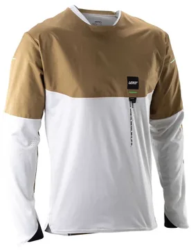 Maglia A Maniche Lunghe Trail 6.0 Cargo Brass Brown - Leatt - FashionsVida