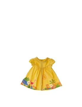 MAYORAL Abito in cotone GIALLO 6-9 - Mayoral - FashionsVida