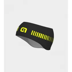Fascia copriorecchie invernale STRADA nero giallo fluo 2025