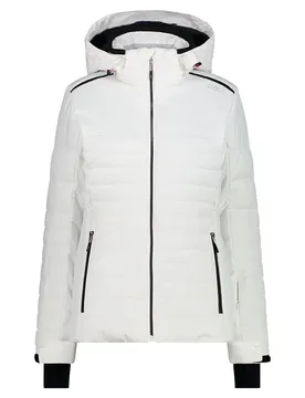 Veste Zip Hood 31w0226 White / Black 2XL - CMP - FashionsVida