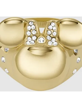 Anillo de mujer con sello de disney de acero inoxidable - Fossil - FashionsVida