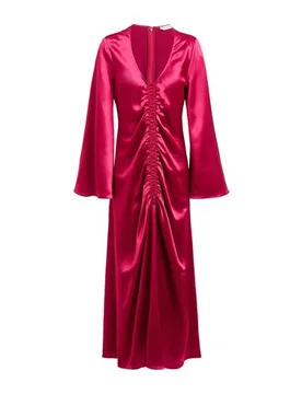 Vestido largo Mujer Fucsia 34,36 Mujer - By Malene Birger - FashionsVida