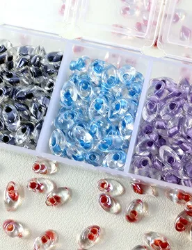 Japanese imported MiyukiLong Magatama transparent dyed core phoenix beads jewelry accessories used for bracelet making various D - Aliexpress - FashionsVida