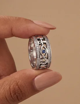 Pieza Anillo clásico único con símbolo de la suerte, exquisito y distintivo, adecuado para mujeres, perfecto para fiestas y bailes, joyería de fin - Shein - FashionsVida