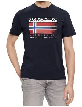 T-Shirt T-Shirts-Herren Eu M Male - Napapijri - FashionsVida