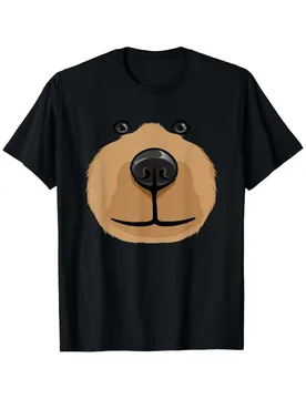 Ute Cartoon Bear Face pattern design -100% cotton summer O-neck short sleeve casual printed men's T-shirt - Aliexpress - FashionsVida