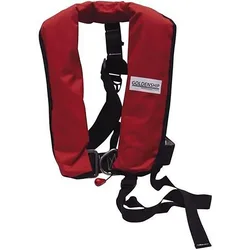 N Harness Inflatable Life Jacket Red >40 kg unisex