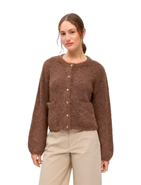 Cardigan Saggia Re Carafe / Melange L - Object - FashionsVida