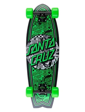 Planche à Roulettes Cruiser Flier Collage Dot 8.8 X 27.7 Shark One Size unisex - Santa Cruz - FashionsVida