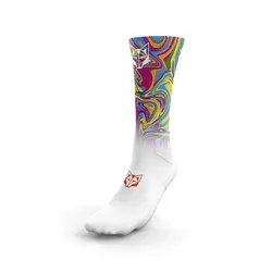 Calzini Lunghi Psychedelic Multicolour EU 35-39