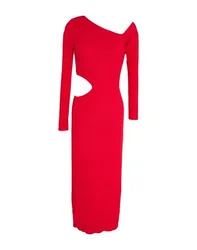 Midi-Kleid Damen Rot ONESIZE Damen