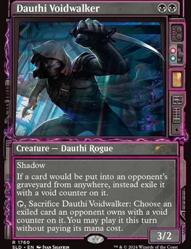 Dauthi Voidwalker (Showcase Frame) (Secret Lair - Showcase: Duskmourn) Secret Lair Drops - Magic: The Gathering - FashionsVida