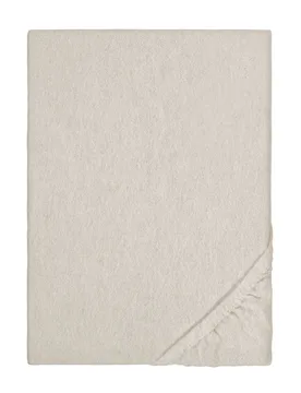 Spannbetttuch Melange kitt, 90x190 cm - 100x200 cm - Biberna - FashionsVida
