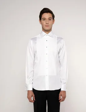 Camisa de hombre esmoquin en - Mirto - FashionsVida