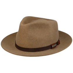 Bellingford Fedora Fur Felt Hat by - beige - Size: 57 cm