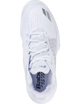 Prop Storm Clay Shoes White / Silver UK 6 - Babolat - FashionsVida