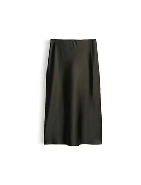 Midirock ODINI SLEEK dunkelgrün 34 Damen - someday - FashionsVida