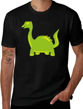 Baby Dino Green Cartoon Dinosaur T-Shirt Casual Pattern Print Tee Shirt T-Shirt - Aliexpress - FashionsVida