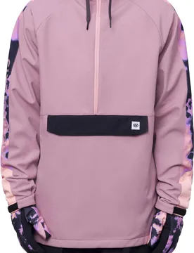 Veste de ski enfilable - Mns Waterproof Anorak Dusty Mauve en Softshell - Taille M - Violet - 686 - FashionsVida