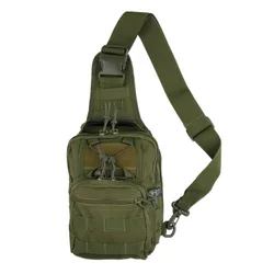 Schulter-Umhängetasche Molle - Schwarz Schwarz adult