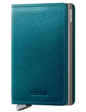 Portefeuille Slimwallet Dusk Teal One Size Homme - SECRID - FashionsVida