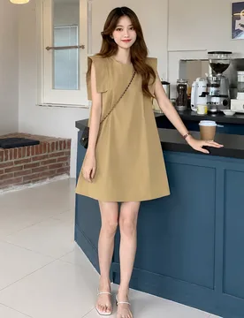 Women Polo Collar A-line Dress 2026 Summer Elegant Commuter Loose Fit Short Sleeve Casual Mini Dress Chic Plus Size Vestidos - Aliexpress - FashionsVida