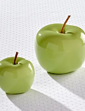 Frühlingsdeko Äpfel aus Keramik 2er-Set - Eldo - FashionsVida