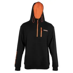 Logo Hoodie Black / Orange M Men
