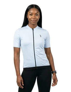 Maglia A Maniche Corte Donnaessence Pastel Blue - BBB - FashionsVida
