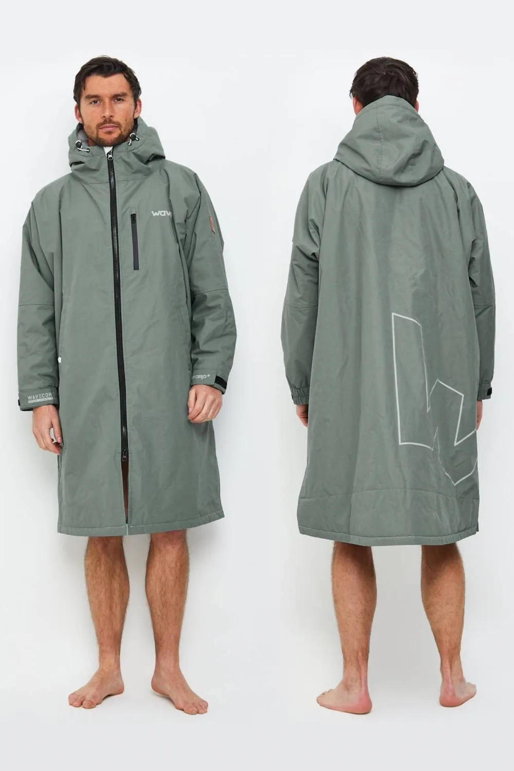 Wave Waterproof Fleece-Lined Changing Robe - - Size: XL - Wave SUPs - FashionsVida