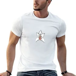 Colored vulva orchid T-Shirt Lightweight Casual Summer T-Shirt