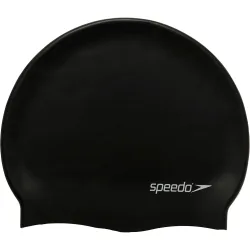 Gorro de natación unisex Plain Flat Silicone Cap