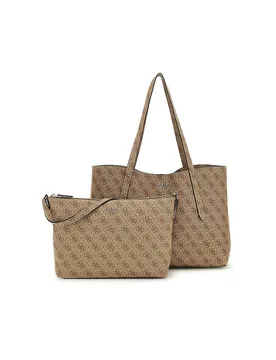 Tasche - Shopper BRENTON beige Damen - Guess - FashionsVida