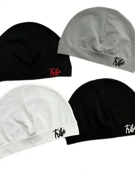 Pieza Gorro de punto de nailon liso y casual con estampado, accesorio de otoño/invierno cálido y a prueba de viento para deportes al aire uso urbano - Shein - FashionsVida