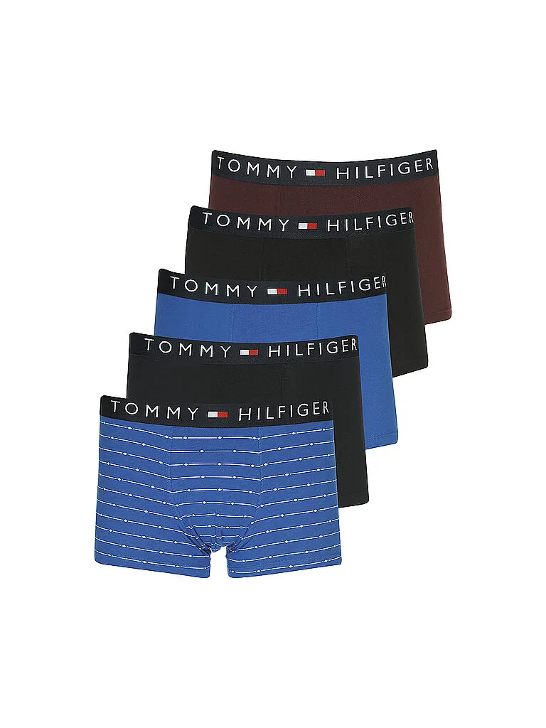 Pantaloni confezione da 5 bianco blu XXL - Tommy hilfiger - FashionsVida