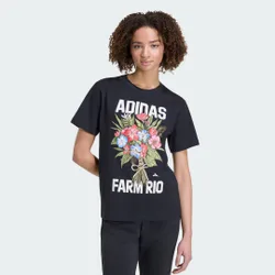 T-SHIRT CON GRAFICA X FARM RIO XL Black / Cream White / Multicolor
