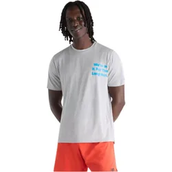 RC Essential Graphic Laufshirt Herren Athletic Grey Gr. XL