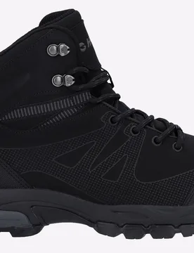 Jackdaw Mid Waterproof Boots Mens - Black - Size Uk 9 - Hi-tec - FashionsVida