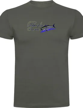 Bluefin Tuna Short Sleeve T-shirt Dark Army Green XL Men - Kruskis - FashionsVida