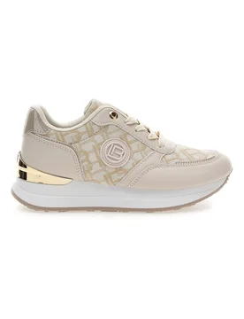 Sneaker beige con dettagli oro 9625 38 - Laura Biagiotti - FashionsVida