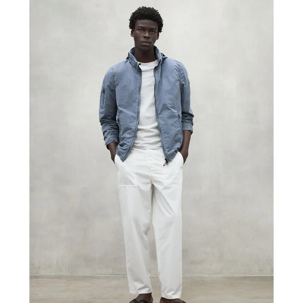 Chaqueta de hombre rigi impermeable con capucha - Ecoalf - FashionsVida