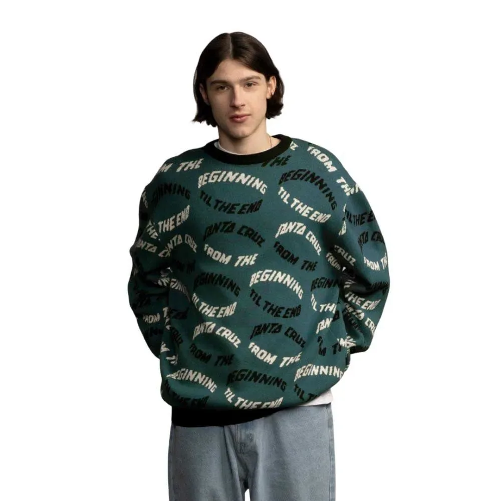 Pull Crew Absolute Knit Spruce L - Santa Cruz - FashionsVida