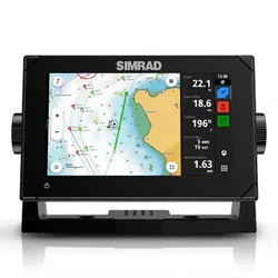 Nsx 3007 7´´ Fishing Plotter Black 220 x 157 x 110 mm unisex