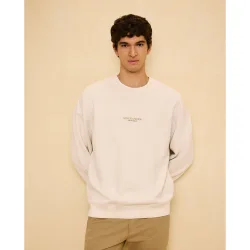 Sudadera garment dye de hombre