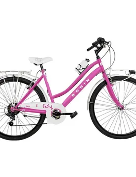 Bicicletta Nynfa 26´´ 6s Pink / White - BONIN - FashionsVida