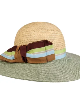Sanjea Floppy Hat by - nature-green - Damen - Size: One Size - bedacht - FashionsVida