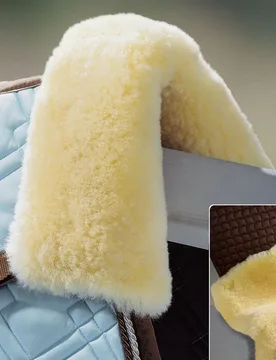 Sattelunterlage Lammfell, lambskin nature VSS - Eskadron - FashionsVida