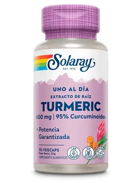 Solaray 600 Mg Curcuma 30 Unités - Solaray - FashionsVida