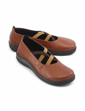 Freizeit Ballerina Naturform - Cappuccino - female - Size: 42 - Avena - FashionsVida