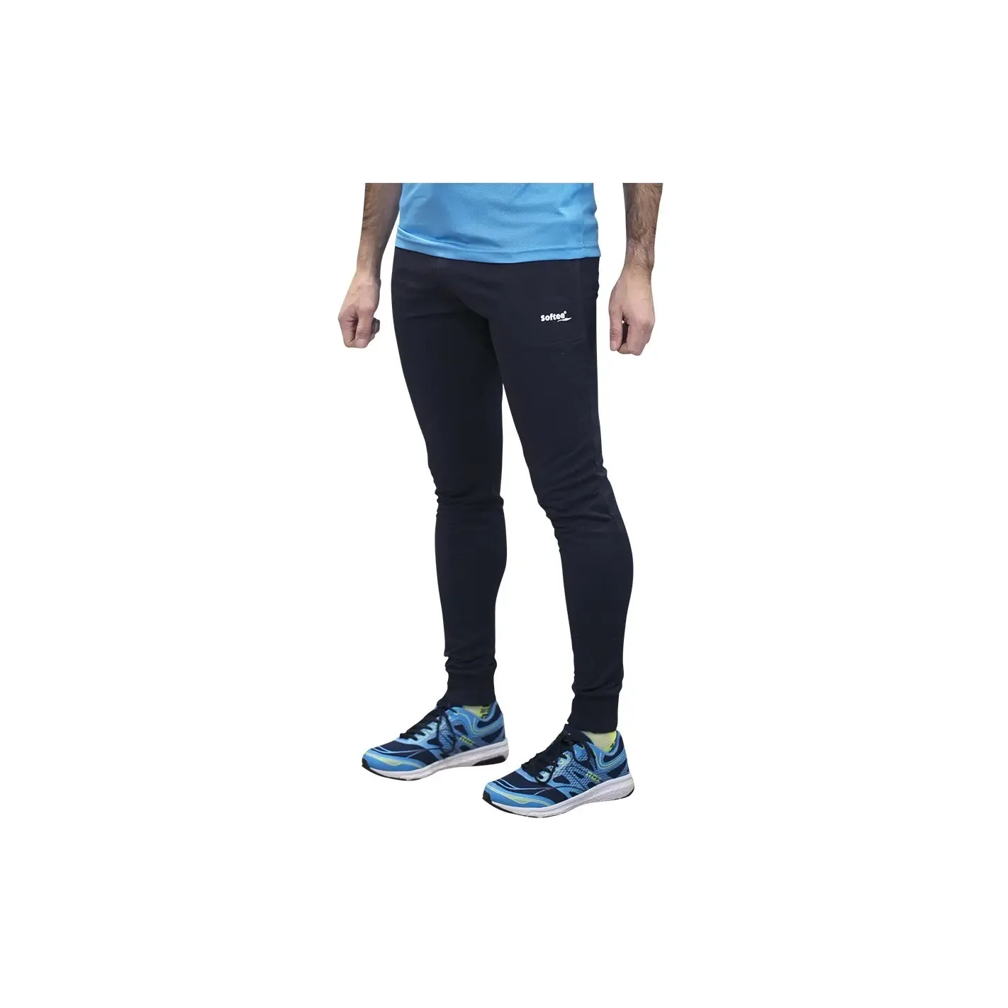 Engantere Jogginghose aus Baumwolle Detroit - Noir - unisex - Size: S - Softee - FashionsVida
